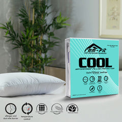 Rem-Fit Tencel Cool Pillow Protector, 2 Pack