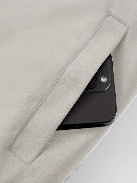 Men'S Casual Bomber Jacket | Spring-Autumn, Non-Stretch, Baseball Collar, Multiple Pockets, Zipper Closure