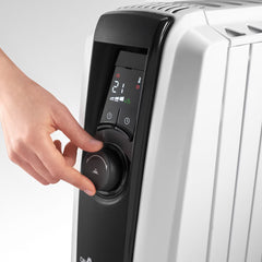 De'Longhi Dragon 4 Oil Filled 2Kw Radiator in White, TRDX40820E