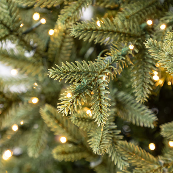 6.5 Ft (1.98M) Pre-Lit Aspen Artificial Christmas Tree with 1200 Colour Changing Micro LED Lights