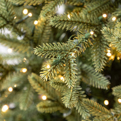 6.5 Ft (1.98M) Pre-Lit Aspen Artificial Christmas Tree with 1200 Colour Changing Micro LED Lights