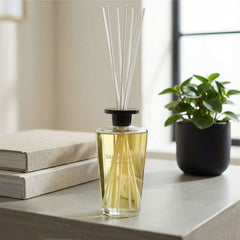 REEF 1000ml Reed Oil Diffuser Set, Sandalwood, Teak Wood, Tobacco & Oud, Luxury Beautiful Home Fragrance for Bedroom Living Room Home Decor Office Essential Oil Reed Diffuser for Stress Relief