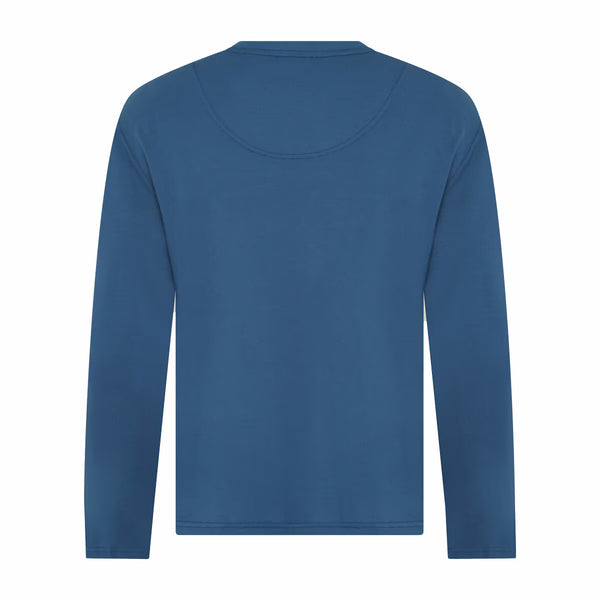 Ted Baker Mens Long Sleeve Lounge Set in Teal & Navy