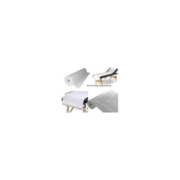9x Rolls Hygiene Couch Rolls Salon Barbers Strong Paper Laminated Embossed Paper Tissue Disposable 2 Ply 20