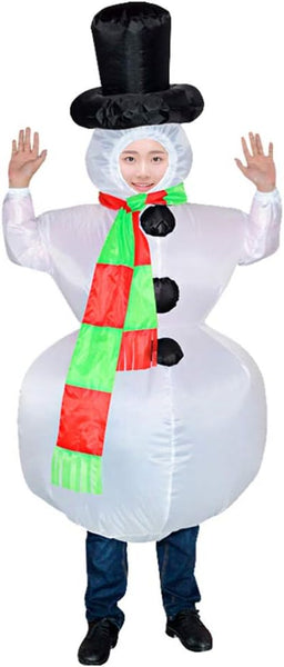 Inflatable Christmas Costume - Blow up Suit for Halloween, Festivals & Carnivals