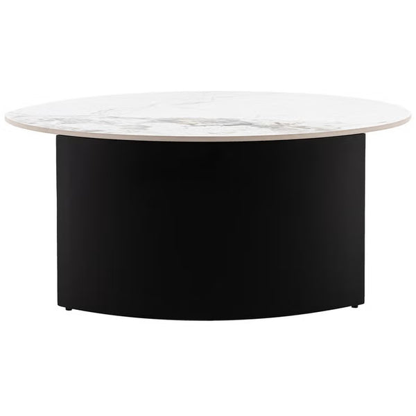 Gallery Marzio White Marble Coffee Table