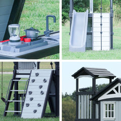 Backyard Discovery Whispering Point Playcentre and Swing Set (3-10 Years)