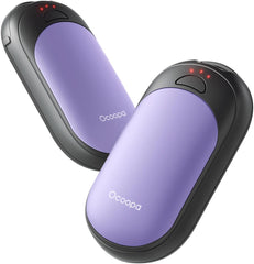 OCOOPA UT3 Lite Magnetic Hand Warmers Rechargeable 2 Pack, Electric Handwarmers Ultra Thin Light Portable for Pocket Gloves,3 Levels Heat, up to 8 Hrs, UL Certified,Idea Tech Gifts for Men, Women