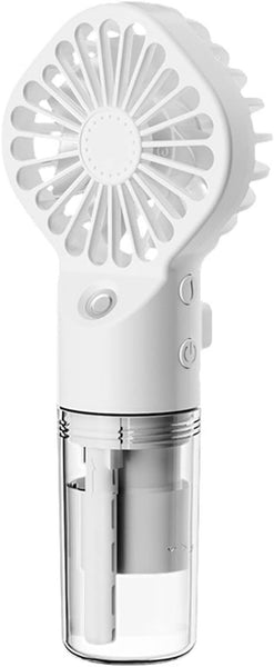 SJMR Handheld Mist Fan – Portable & Lightweight Rechargeable Mini Fan with Cooling Spray for Travel, Outdoor, Gym, Office & Summer Use