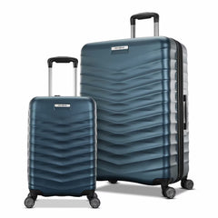 Samsonite Precision DLX 2 Piece Hardside Expandable Spinner Luggage Set in 2 Colours
