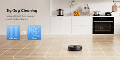 Lubluelu SL60 MAX Robot Vacuum Features a 2.5L Self-Emptying Station, Providing 60 Days of Hands-Free Cleaning. It Boasts a Powerful 4500 Pa Suction, Functions As Both a Vacuum Cleaner And Mop, Includes 24 No-Go Zones