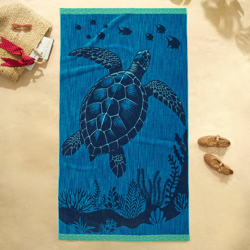 Oversized 100% Cotton Palm Tree Beach Towel