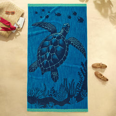Oversized 100% Cotton Palm Tree Beach Towel
