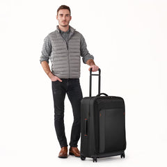 Briggs & Riley ZDX 74Cm Large Expandable 4 Wheel Spinner Suitcase in Black