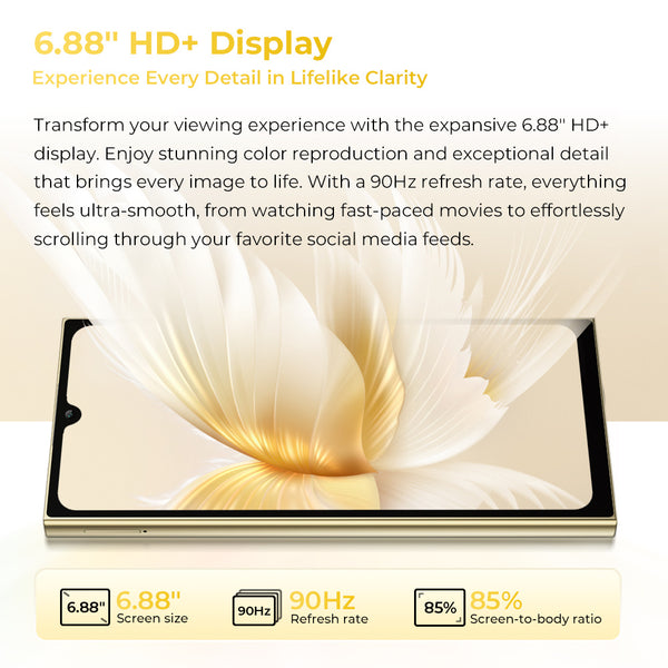 S25 OUKITEL C61 Pro SE Android 15 S25 Mobile Phones - 6.88