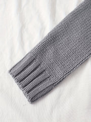Christmas Women's Elegant Cardigan - Front Zipper & Multi Buttons, Stand-Up Collar Sweater, Structured Fit for Office, Party, Everyday - All-Season Chic Outerwear, Office Wear, Textured Knitwear, Ribbed Texture, Stylish Coverup, Working Professionals