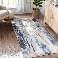 1pc Area Rug Modern Abstract Living Room Boho Art Bedroom Dining Room Nursery Lounge Home Office Grey/ , Home Practical Carpet Round and Rectangular