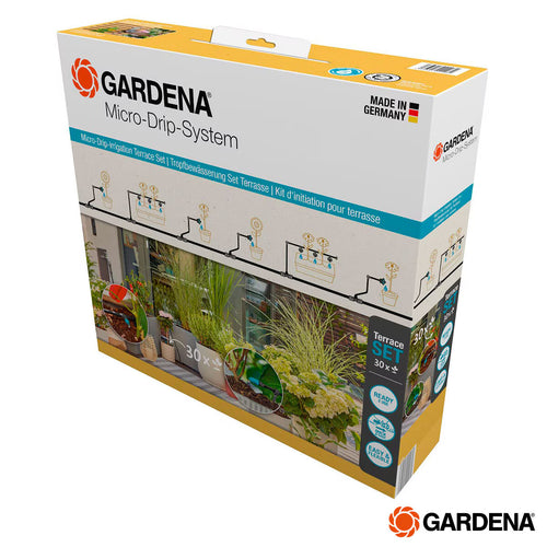 Gardena Micro-Drip Irrigation Terrace Kit (Up to 30 Plants)