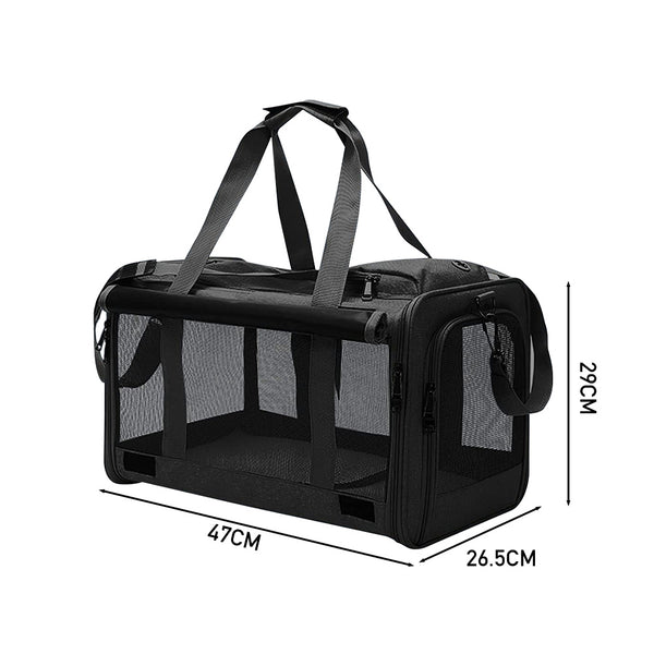 Large Pet Carrier Bag Portable Soft Fabric Fold Dog Cat Puppy Travel Bag in UK