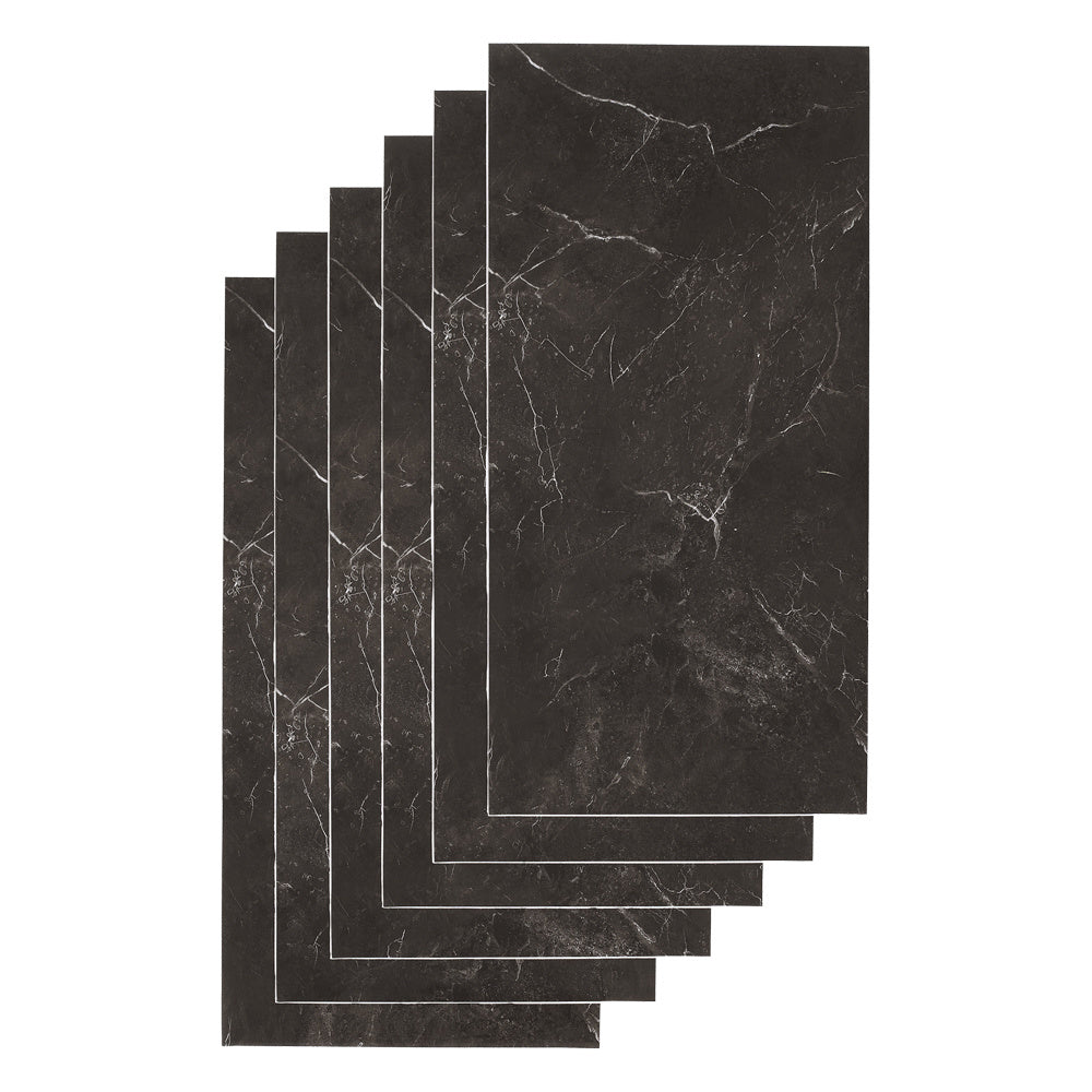 LIVINGANDHOME 10/20-Pack Marble Peel and Stick Floor Tiles - 12
