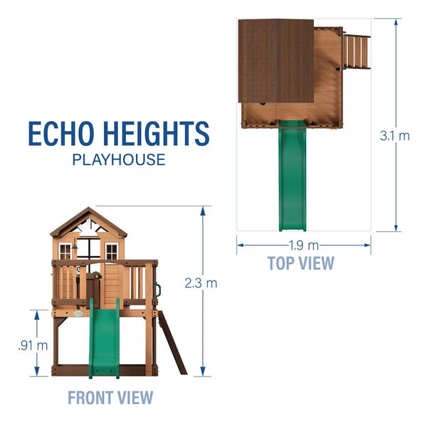 Backyard Discovery Echo Heights Playhouse (3-10 Years)
