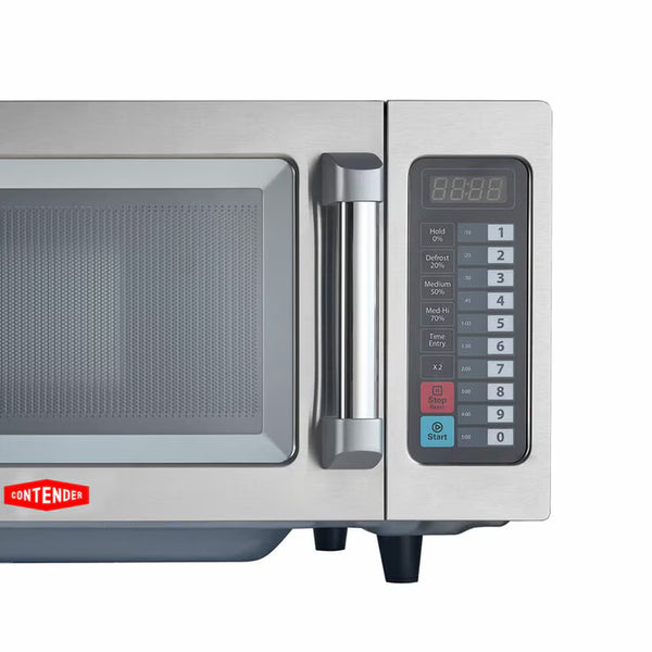 Contender MIC002 25L 1000W Programmable Commercial Microwave in Silver
