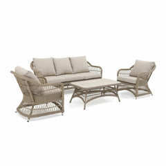 Kettler Sahara 4 Piece Wicker Patio Set
