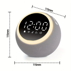 White Noise Sound Machine - With Nightlight & Alarm Clock - 25 Soothing Sounds, 16 Levels Adjustable Volume, Timer Therapy, Sleep Aid - Ideal For Sleep, Relaxation, Focus, Dimmable Night Light Alarm Clock For Bedroom