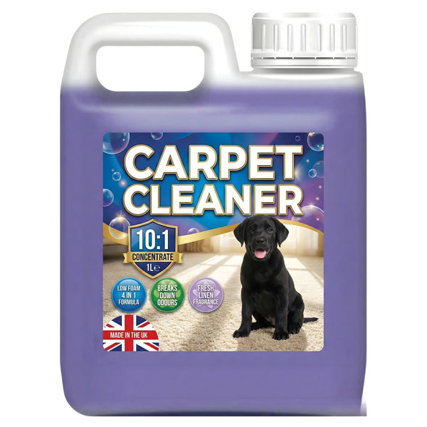 Pet Carpet Cleaning Shampoo Solution Stain Odour Remover Extra Tough On Stains (1 Litre)
