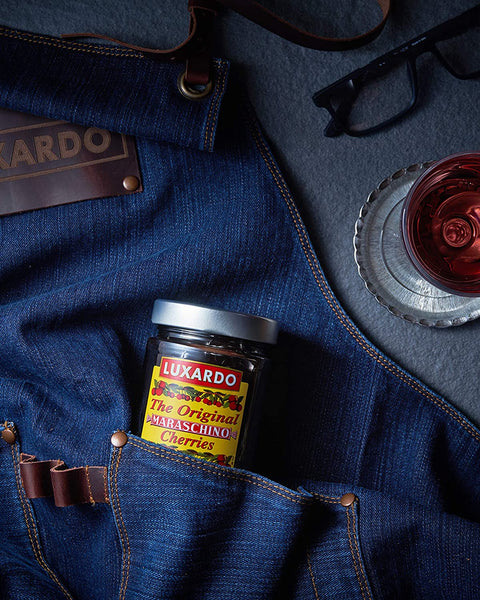 Luxardo Maraschino Cherries 400G (14.1 Oz) | Candied Marasca Cherries Soaked in Luxardo Marasca Cherry Syrup | the Ultimate Cocktail Cherry, Used in the Worlds Best Bars
