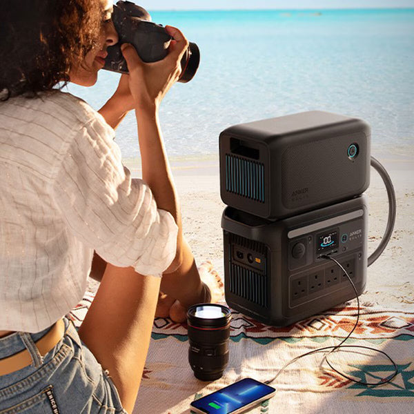 Anker C1000X Portable Power Station 1056Wh & Expansion Battery