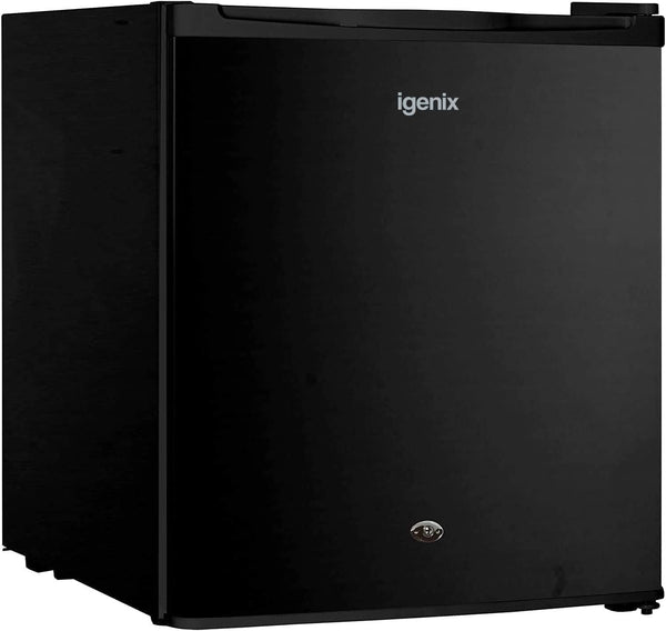 Igenix IG3751BL Table Top Mini Freezer with 33 Litre Capacity, 1 Wire Shelf, Reversible and Lockable Door, Black