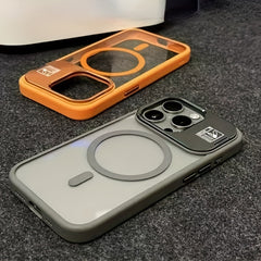 Phone Case: Magnetic Foldable Invisible Bracket Phone Case with Lens Protection Film for iPhone 17 16 15 14 13 12 11 Pro Max 17Air Wireless Charging Cover Fall Resistant Protective Case