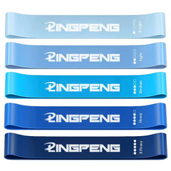 Different Resistance Bands Yoga Band Fitness Exercise Training Hip Tension Band Leg Squat Dance Elastic Loop Stretch Band