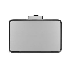 EKO Ecocasa II Recycling Bin 20L+20L in Brushed Steel