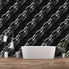 Marble Effect Peel and Stick Wall Tiles - 30x60cm Removable Self-Adhesive Panels, Easy Install for Bathroom, Kitchen, Toilet & Shower Backsplash