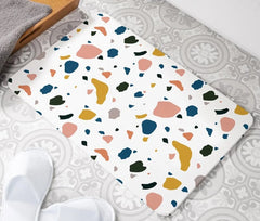 Stone Coffee-Colored Marble Floor MATS