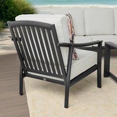 Agio Stinsley 4 Piece Deep Seating Set + Cover