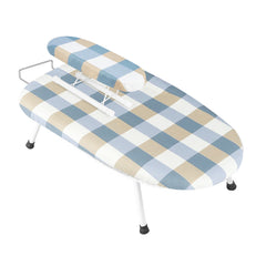 1pc Compact Folding Ironing Board with Pink Floral Pattern - Space-Saving, Easy Storage, Multi-Use Design for Home Use, Durable Plastic Material, Ironing Boards