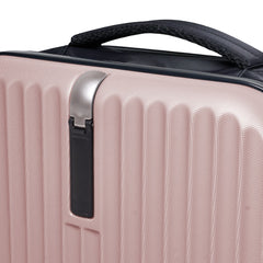 Foldable 20 Inch Trolley Luggage, Compact Carry-On Travel Suitcase, Durable Collapsible Luggage with Adjustable Handle, Ideal for Holiday Vacations, Train Journeys and Easy Storage At Home, 1pc