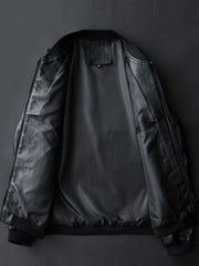 New Jacket, American Style Men's Coat, Men's Jacket, Youth Motorcycle Jacket, Baseball Collar Workwear Jacket, Business Gentleman's Men's Fashion, Trendy, Comfortable, Casual, Versatile, Slimming and Height-Enhancing, Streetwear Brand Jacket