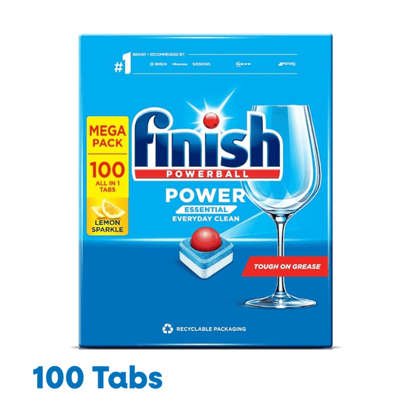 Finish Power Essential Dishwasher Tablets Lemon - 100 Tabs