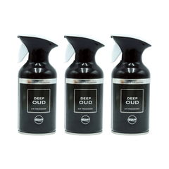 Pack of - 3 Airpure & Fresh Deep Oud Air Freshener Spray 250 ML