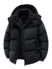 SIJIDOUPick:Men's Winter Hooded Warm Padded Jacket Stylish Trendy Thickened Coat for Autumn/Winter