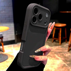 Black Thick Case For iPhone 17 16 15 14 13 12 11 Pro Max XR 8 7 Shockproof Cover