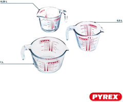 Pyrex 912S992/7041 Jug Set, Glass, Transparent