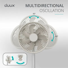 Duux Rize Fan in Stone, DXCF92UK