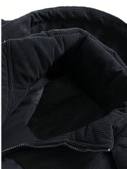 Men'S Casual Fashion Outdoor Outing Print Imitation Jacket