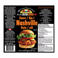 Muskoka Brand Gourmet Nashville Style Sauce, 750Ml