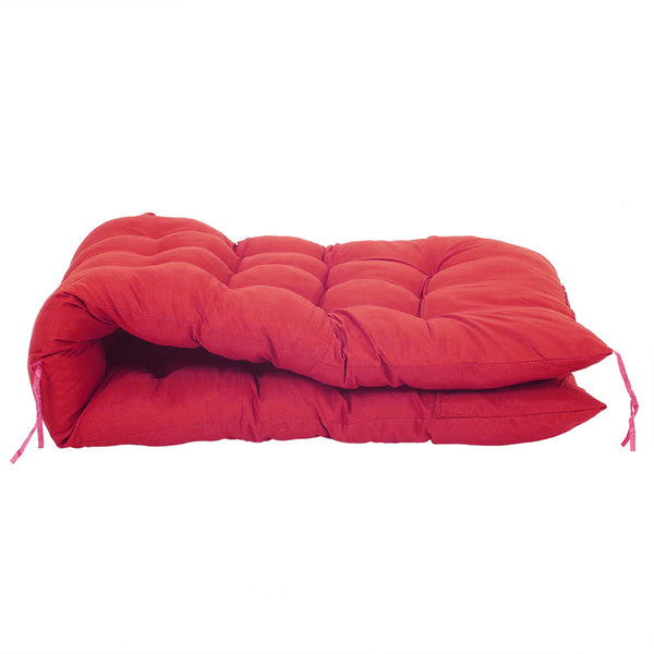 Garden Bench Cushion Chair Cushion, Sun Lounger Cushion Pads 160*50*8cm Thick Garden Recliner Chair Replacement Anti-Slip Cushion Sunbed Cushion 2 3 Seater Seat Pad for Porch Swing Patio Lawn Various Colour Options